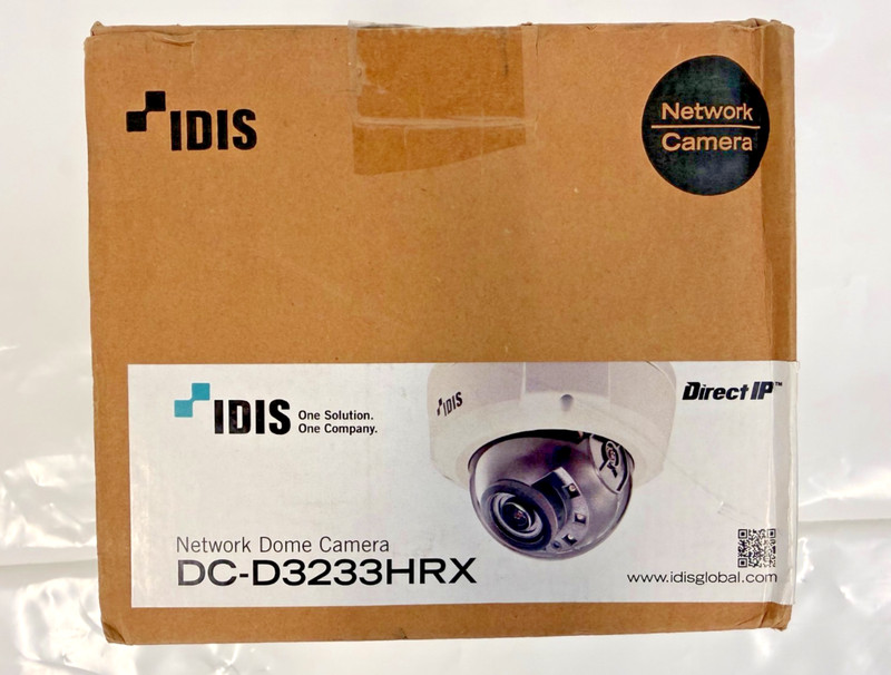 IDIS Network Dome Camera DC-D3233HRX High Resolution 1080p for Outdoors