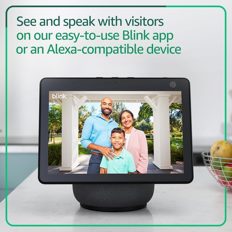 Video Doorbell - HD View, 2-Year Battery Life, Easy Setup (Black) gallery