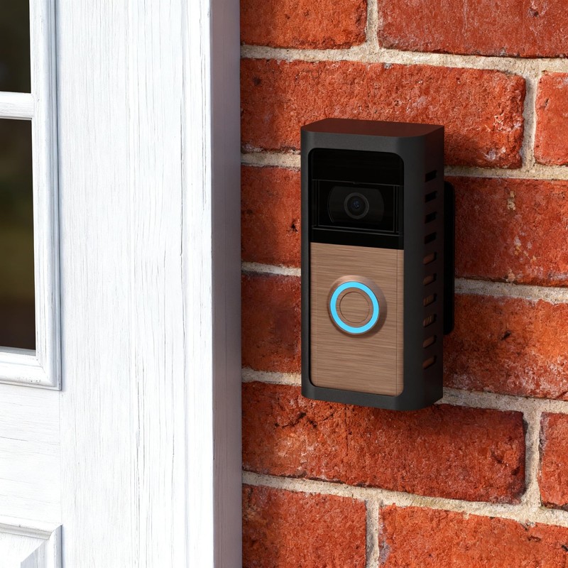 Anti-Theft Doorbell Angle Mount - 2026 New Upgraded Steel Metal Adjustable Br... gallery