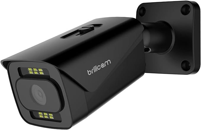 New!! Brillcam 5MP Security Camera, 24/7 Full Color PoE Camera, Starlight, IP gallery