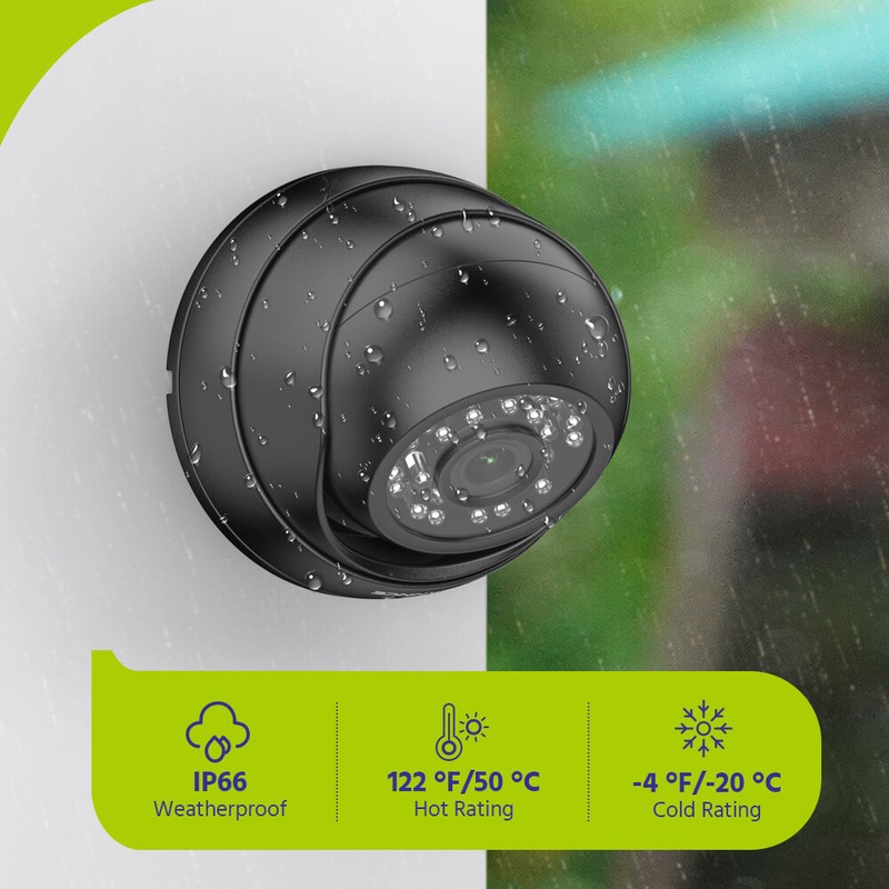 SANNCE Outdoor Dome 1080P CCTV Camera Outdoor IR Night for Home Secuirty System gallery