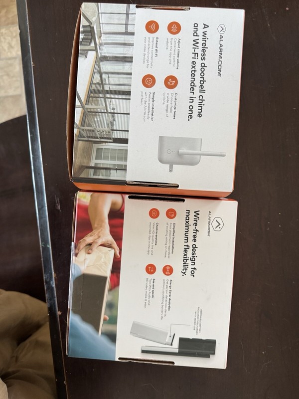 Alarm.com ADC-VDB780B Wireless Video Doorbell Wi-Fi 1080p ⭐️