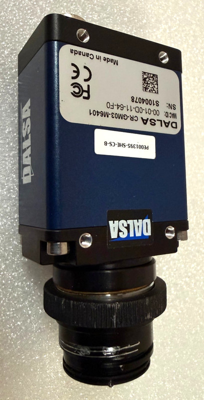 Teledyne Dalsa Genie CR-GM03-M6401 Industrial Camera Module w/Lense