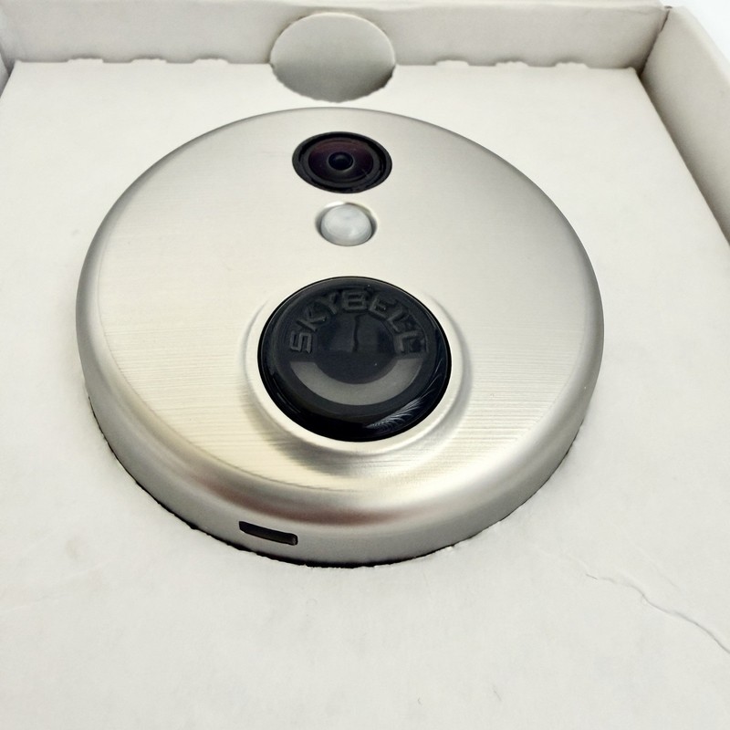 Honeywell Skybell HD Video Doorbell DBCAM Color Night Vision Silver New NOS gallery