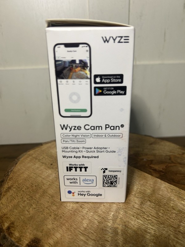 Wyze Cam Pan v3 Outdoor Security Camera - 1080p - NIGHT VISION - OPEN BOX gallery
