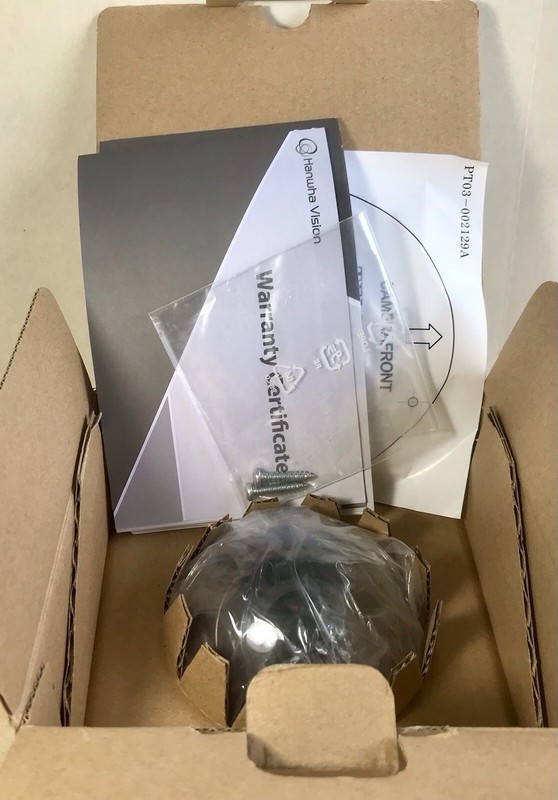 Hanwha Techwin HCD-6010 HD+ 2MP WDR AHD CVI TVI CVBS Dome Camera 2.8mm Fixed