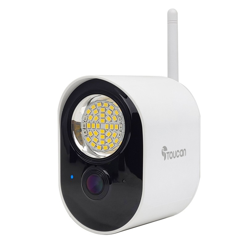 Toucan® Wi-Fi® 1080p Security Floodlight Camera – No Monthly Fee Required gallery