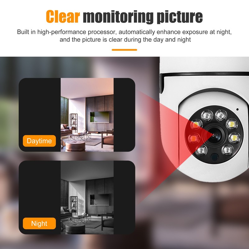 5G & 2.4G Wi-Fi 1080P Security Camera System Outdoor Home Night Vision Cam gallery
