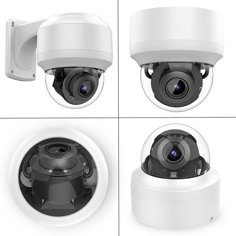 NEW VIKYLIN PTZ 4×ZOOM IR30M 5MP IP Home Surveillance CAMERA POE MIC Outdoor US gallery