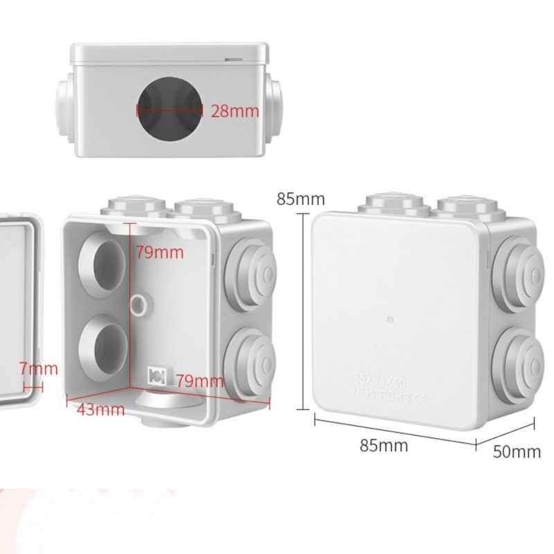 Corrosion Resistant Security Camera Plastic Electrical Box for Environment gallery