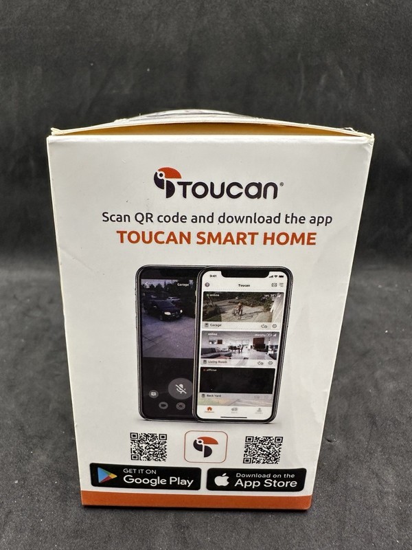 Toucan Scout Wireless Security Camera Wire-Free Rechargeable No Subscription gallery