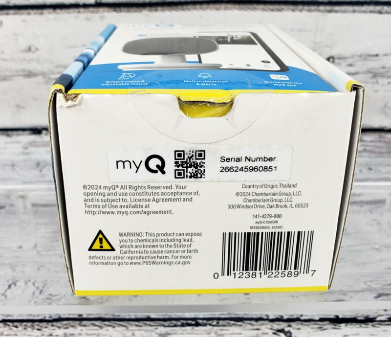 MyQ C13AXXW Smart Indoor HD Camera Garage Door Opener For Chamberlin Craftsman gallery