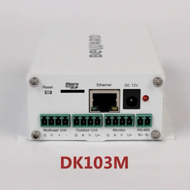 Mobile Apps DK103M Analog To Ip/sip Video Door Phone Camera Converter New Sales