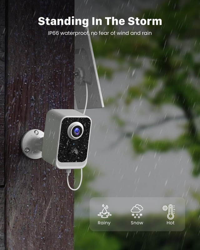 Security Cameras Wireless Outdoor Solar: Battery Power Cameras for Home Secur... gallery