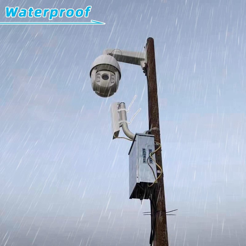 Universal Wireless Bridge Bracket Mount, J Pole Mount Accessory for Outside T... gallery