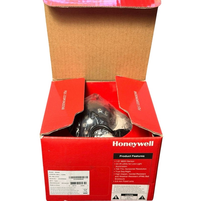 Honeywell Performance Series HD30H Rugged Fixed Ball Security Camera NIB gallery