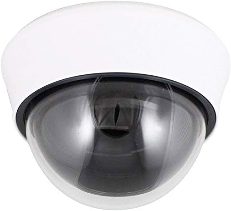 Dome Designed Plastic CCTV CCD Security Camera Cover Black+White gallery
