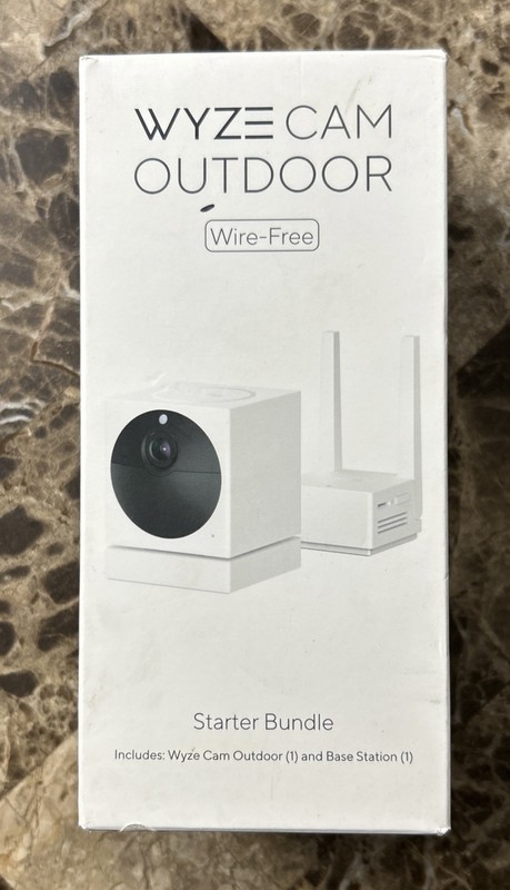 Wyze Wireless Camera Starter Bundle Wire-free + Base Station