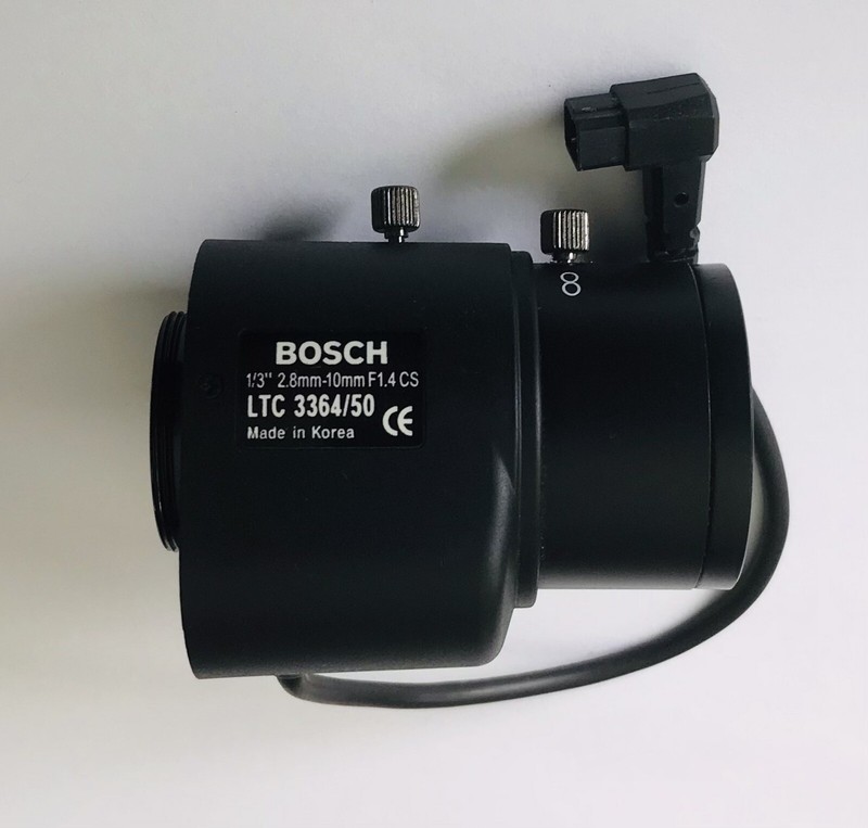 BOSCH LTC 3364/50 W/ 2.8~10mm 1/3” F1.4 CS CAMERA LENS (LOT OF 2) - PREOWNED gallery