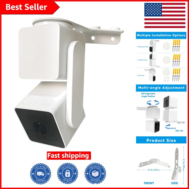 Sturdy Wall Mount for Wyze Cam Pan – Expand Your Surveillance Efficiently