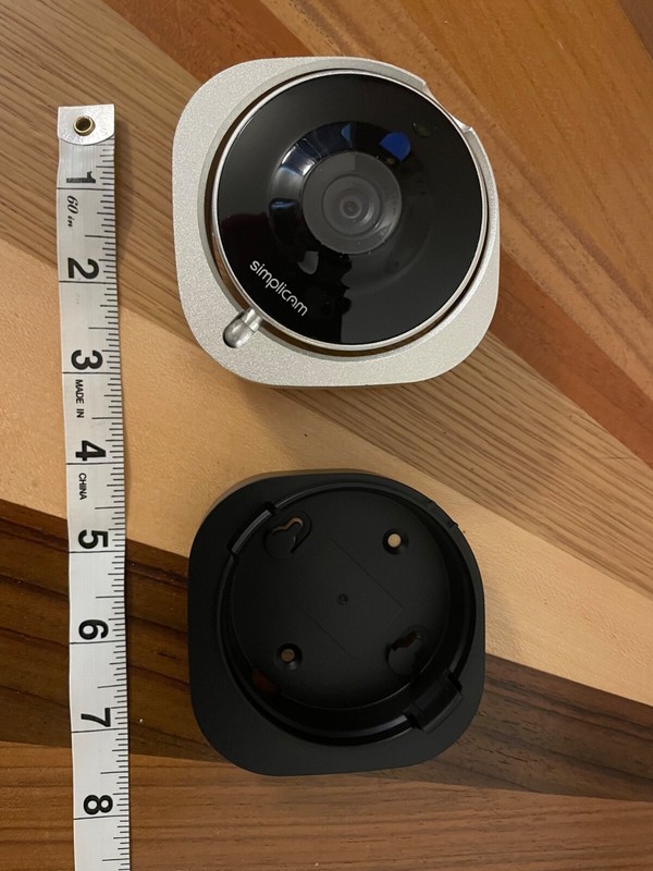 2 SimpliCams + Powered By Closeli Indoor HD Wi-Fi Security Cameras, Retail: $300 gallery