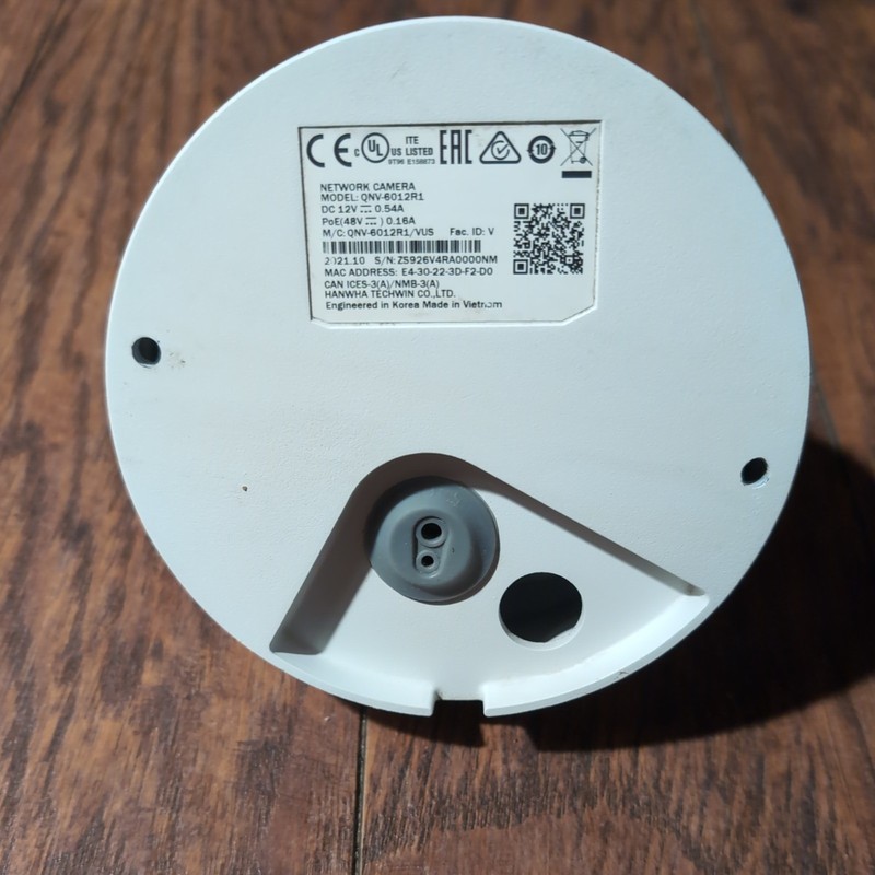 Hanwha Wisenet QNV-6012R1 2MP Outdoor Network IR Camera (QNV-6012R1) PoE gallery