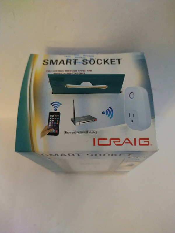 iCraig Smart Socket Built In WiFi Compatible With Smartphones- CSH301~Sealed Box gallery
