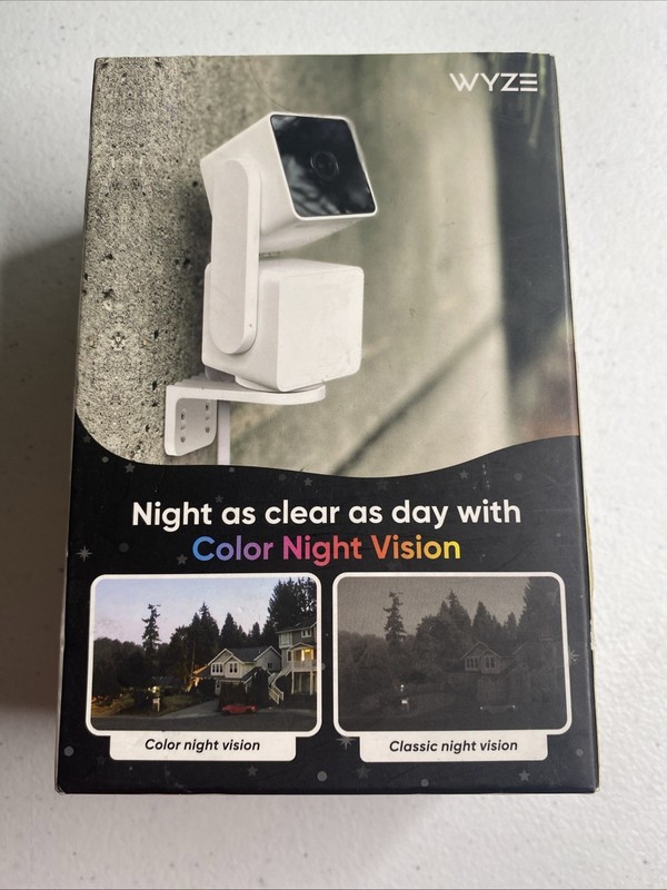 Wyze Cam Pan v3 Indoor Outdoor 1080p WiFi Security Camera Color Night gallery
