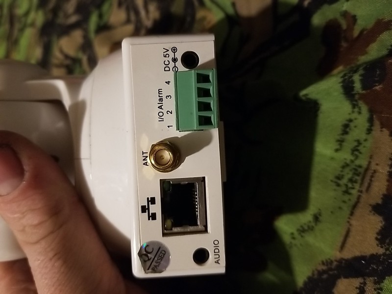 Easy Infrared night vision camera you can hook it up and download a app to Watch gallery