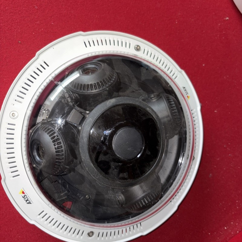 USED [Grade B+] Axis P3717-PLE Outdoor 8MP 360° IR Panoramic IP Security Camera gallery