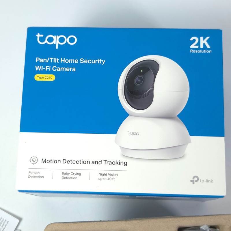 Tapo TP-Link 2K Pan/Tilt Security Camera Baby Monitor Motion Detection C210