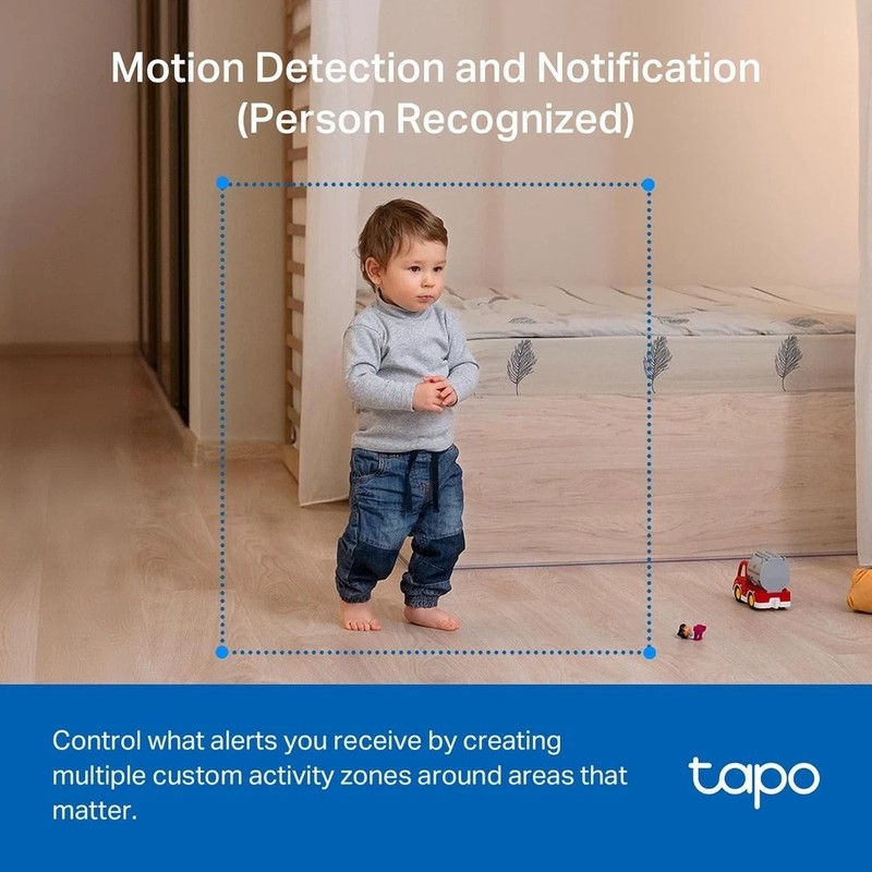 Tapo by TP-Link Pan/Tilt Security Camera for Baby Monitor, Pet Black gallery