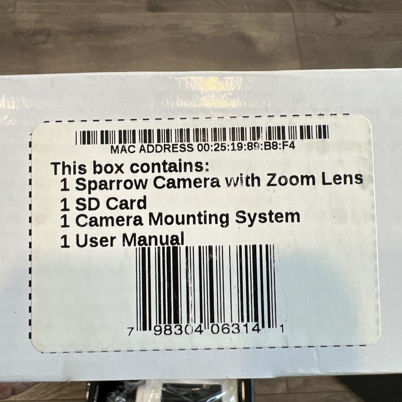 Viaas Barracuda CudaEye Outdoor HD Network Surveillance Camera one Sparrow gallery
