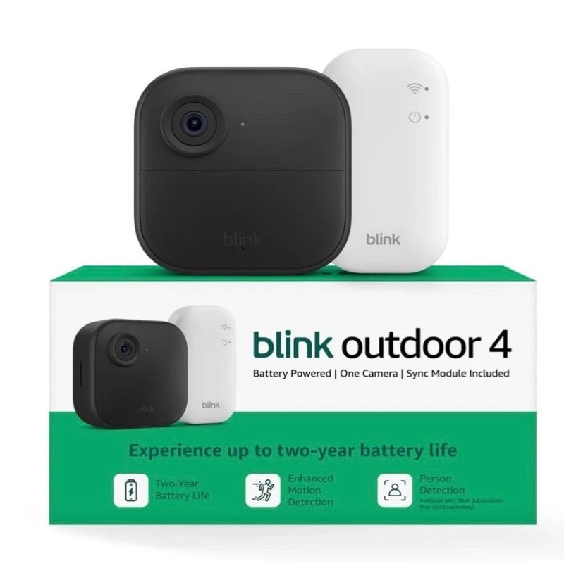 Blink Outdoor 4 – Wireless Smart Security Camera 2 Year Battery Life 1080p HD gallery