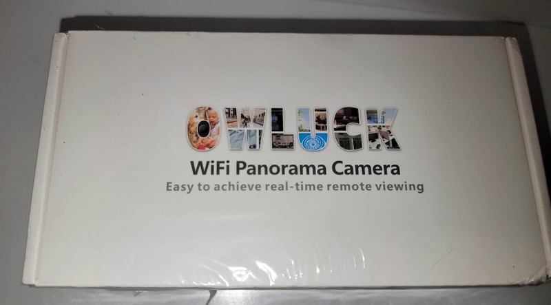 OWLUCK Wifi Panorama Camera Model i-100 White NOB