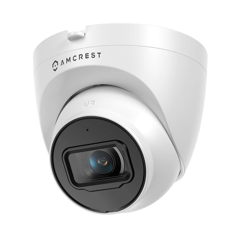 Amcrest 5MP Turret POE Camera UltraHD Outdoor IP Camera POE with Mic/Audio 5
