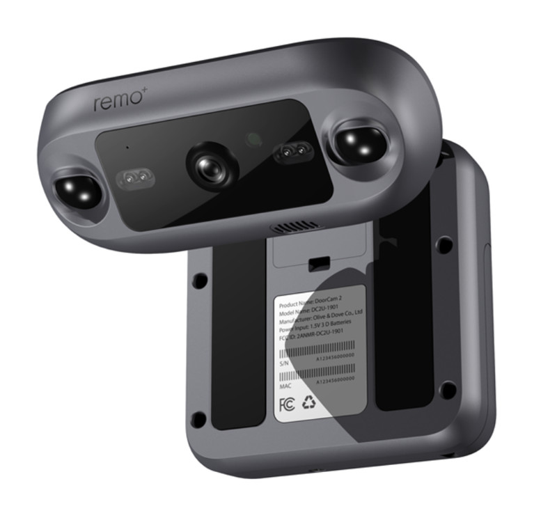 Doorcam2 Over-The-Door Smart Wi-Fi Seccurity Camera by Remo+ gallery
