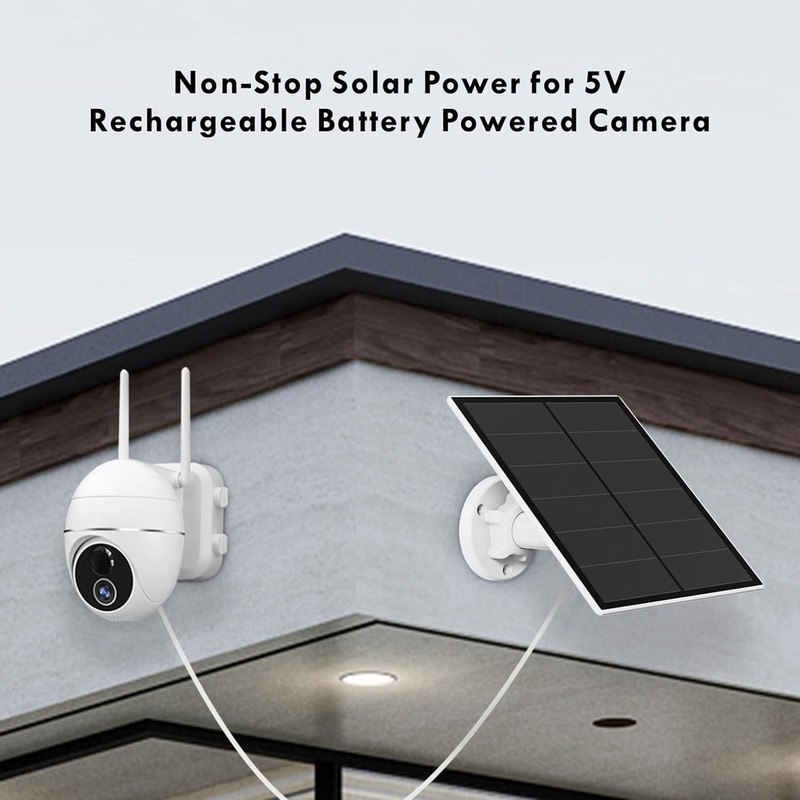 Solar Charger for Rechargeable Battery Camera x3 gallery