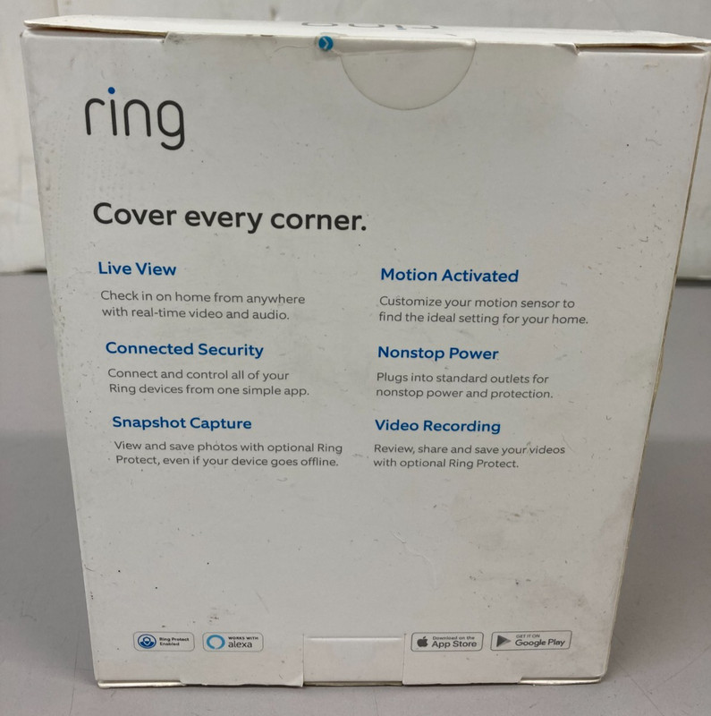 Ring 8SN1S9-BEN0 Wireless 1080p Indoor Security Camera - White - NEW gallery