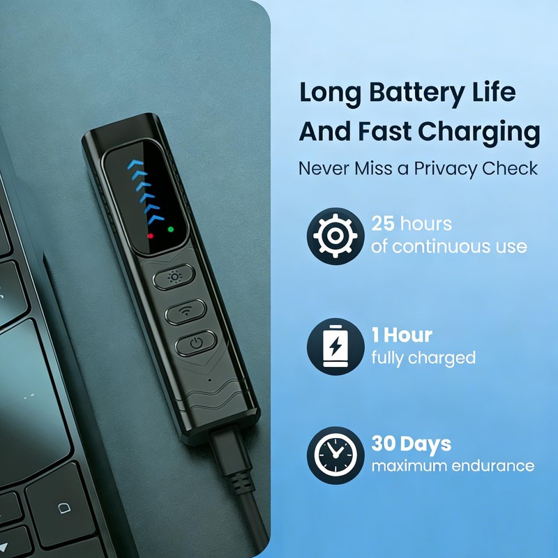 Detector for Cameras, GPS Trackers & Bugs | Highly Sensitive & Adjustable RF ... gallery