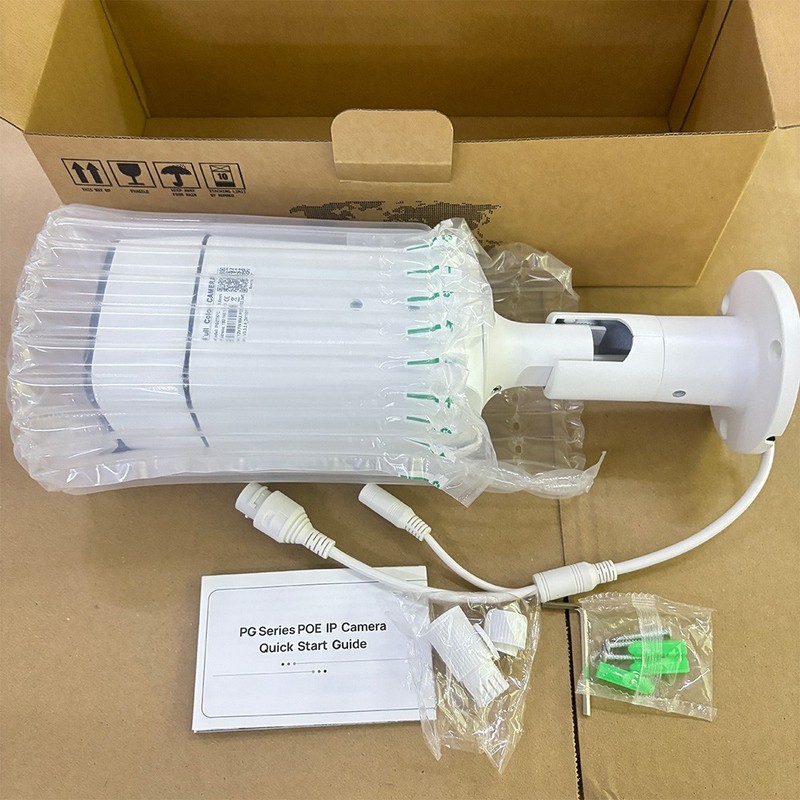 Vikylin 5MP Bullet IP Camera Full Color Mic CCTV POE Outdoor H.265+ IP66 3.6mm gallery