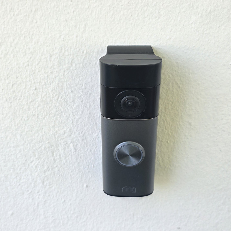 Ring Battery Doorbell 4K Pro (newest model), Retinal 4 Vertical Tilt Wedge Mount gallery