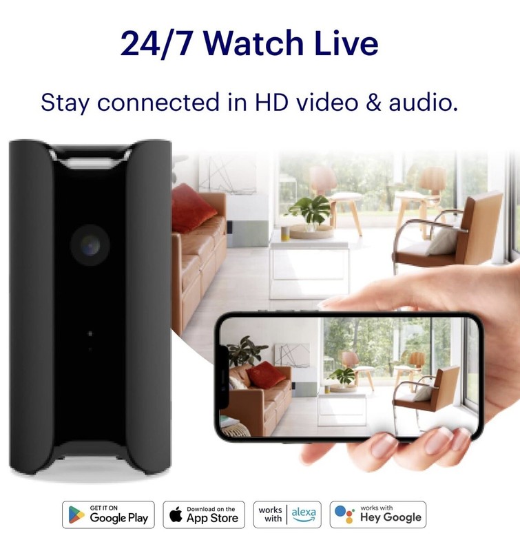 Canary CAN400USBK Wireless Indoor Survellience Security Camera gallery