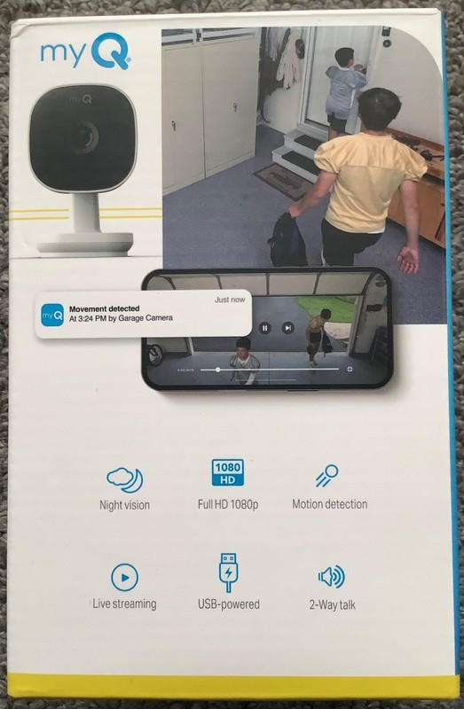 myQ Smart GARAGE Camera - White - Wi Fi - Made for Extreme Temps - Same Day Ship gallery