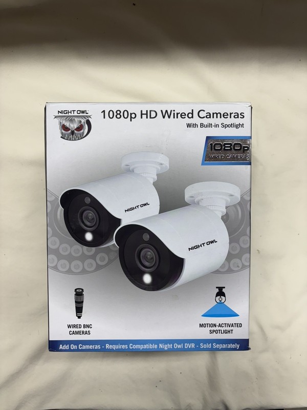 Night Owl 1080p HD Wired Cameras CAM-2PK-C20XL With Built In Spotlight