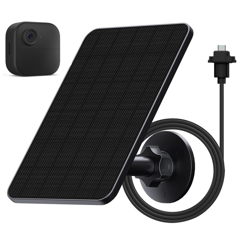 Solar Panel 4W Charger Blink Outdoor 2K+/4(4th Gen) USB-C IP65 13.1ft Cable