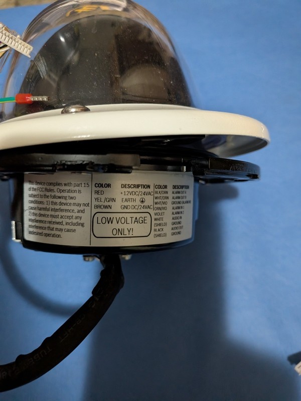 Bosch FLEXIDOME IP Starlight 7000 NIN-73023-A3A Flush Mount Dome Camera, Used. gallery