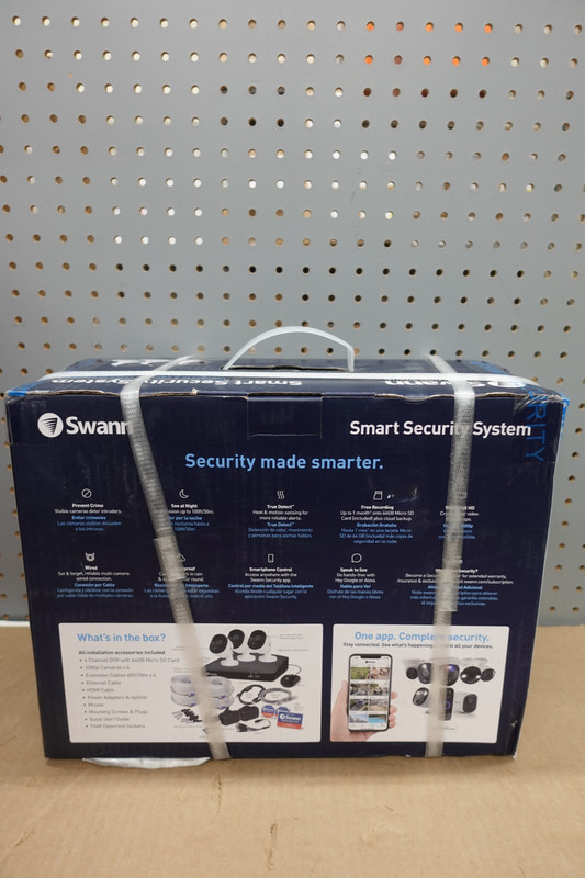 Swann Smart Security System Full HD 1080p 4 Channel Video Recorder Cameras gallery