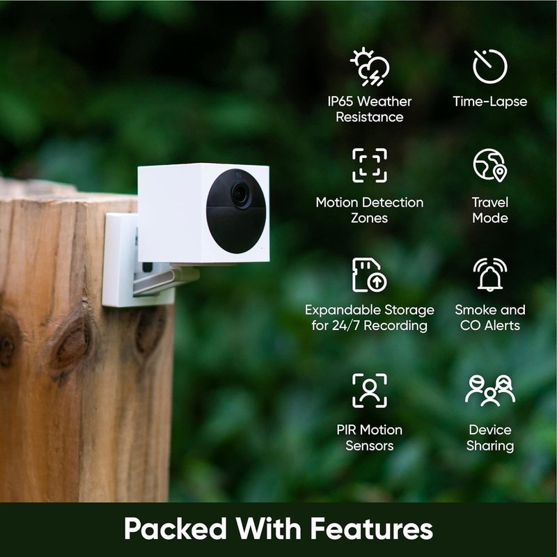 Wyze Cam Outdoor Starter Bundle v2 1 Camera + Base Station 1080p HD Wireless... gallery
