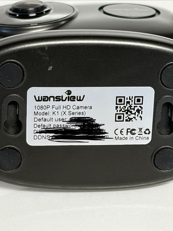Wansview K1 X Series 1080P Security Camera IP WiFi Indoor w/Power Adapter Tested gallery